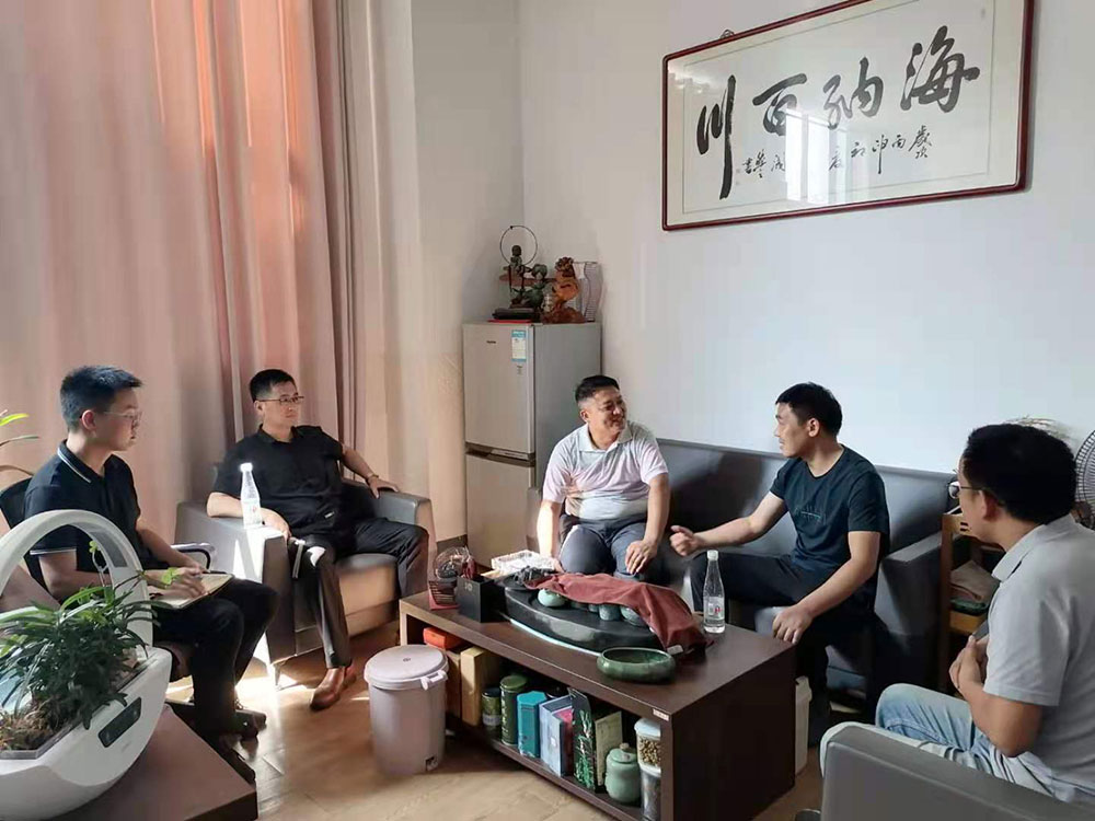 國資運營公司走訪九龍園區(qū)企業(yè)，服務重點項目發(fā)展